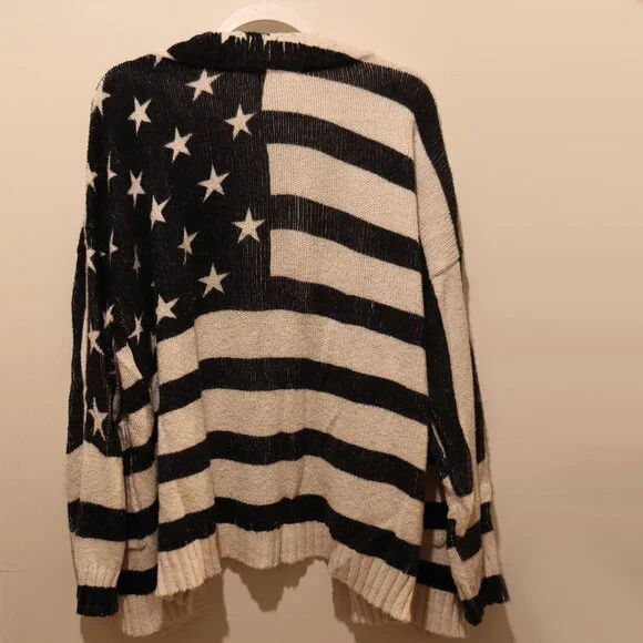 Ces Femme USA long open front cardigan - Picture 2 of 4